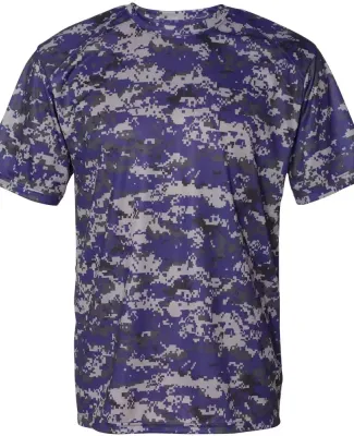 4180 Badger - B-Core Digital Camo T-Shirt Purple Digital