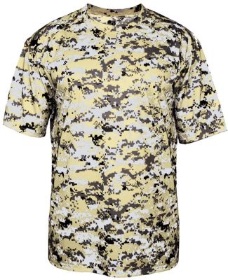 4180 Badger - B-Core Digital Camo T-Shirt in Vegas gold digital