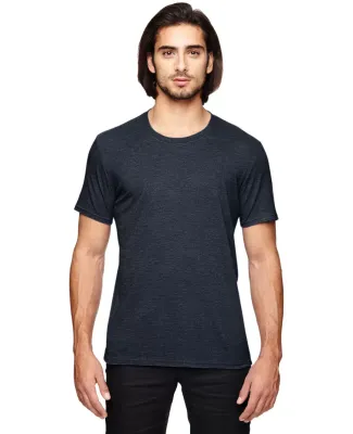 Anvil 6750 by Gildan Tri-Blend T-Shirt in Heather navy