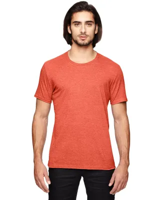 Anvil 6750 by Gildan Tri-Blend T-Shirt in Heather orange