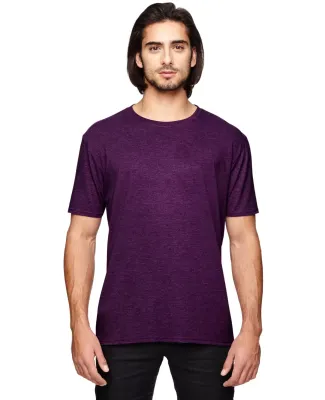 Anvil 6750 by Gildan Tri-Blend T-Shirt in Hth aubergine
