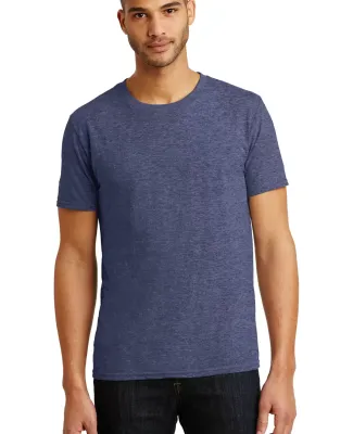 Anvil 6750 by Gildan Tri-Blend T-Shirt in Heather blue