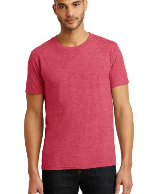 Anvil 6750 by Gildan Tri-Blend T-Shirt HEATHER RED