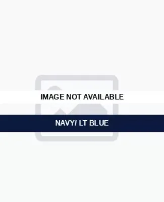 NW3293 A4 Ladies' Interlock Contrast Polo NAVY/ LT BLUE