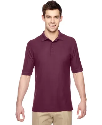  537 Jerzees Men's Easy Care™ Pique Polo Maroon