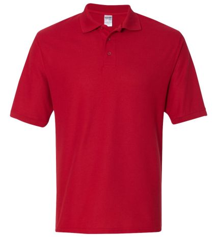 537 Jerzees Men's Easy Care™ Pique Polo in True red