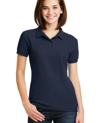 72800L Gildan DryBlend Ladies' Double Piqué Polo in Navy