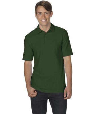 72800 Gildan DryBlend® Adult Double Piqué Polo in Forest green