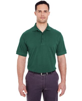  8550 UltraClub Men's Basic Piqué Polo  in Forest green
