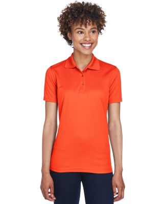 8210L UltraClub® Ladies' Cool & Dry Mesh Piqué P in Orange