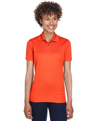 8210L UltraClub® Ladies' Cool & Dry Mesh Piqué P in Orange