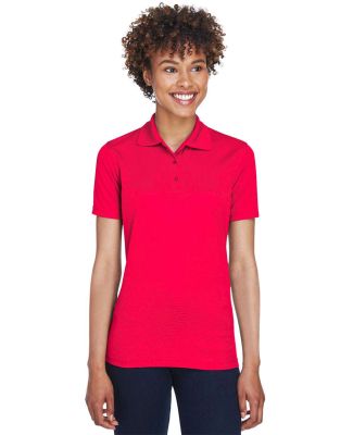 8210L UltraClub® Ladies' Cool & Dry Mesh Piqué P in Red