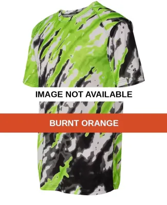 4182 Badger  Tie-Dri Short Sleeve T-Shirt Burnt Orange