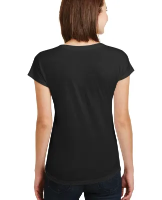 6750VL Anvil - Ladies' Triblend V-Neck T-Shirt  in Black