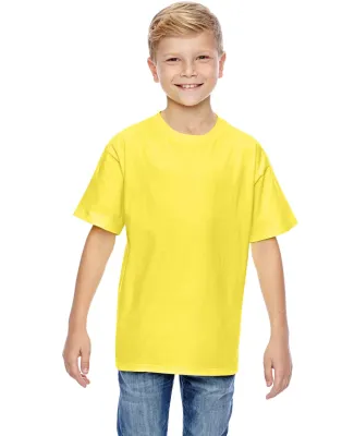 498Y Hanes Youth Perfect-T T-Shirt Yellow