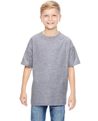 498Y Hanes Youth Perfect-T T-Shirt Light Steel