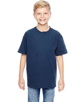 498Y Hanes Youth Perfect-T T-Shirt Navy