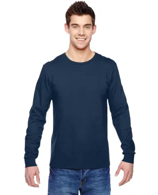 SFL Fruit of the Loom Adult Sofspun™ Long-Sleeve J. Navy