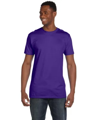 Hanes 4980 Ring-Spun T-shirt Purple