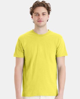 Hanes 4980 Ring-Spun T-shirt in Yellow
