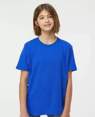 0235TC Tultex Youth Fine Jersey Tee in Royal