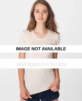 6301 American Apparel Sheer Jersey Women's Summer  White(Discontinued)