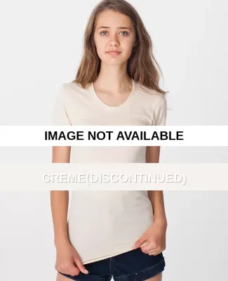 6301 American Apparel Sheer Jersey Women's Summer  Creme(Discontinued)
