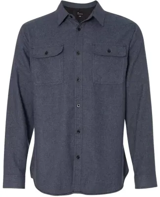 B8200 Burnside - Solid Long Sleeve Flannel Shirt  Denim