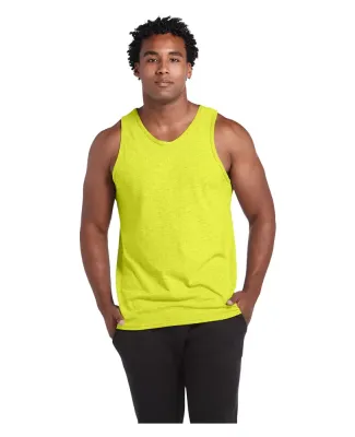 Delta Apparel 21734 Adult Tank Top in Safety green