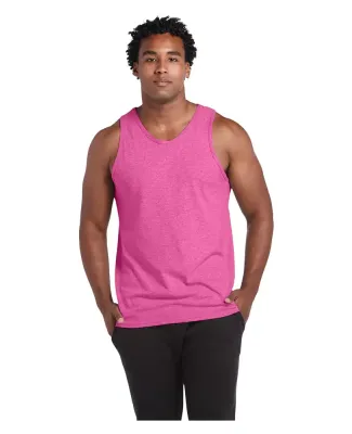 Delta Apparel 21734 Adult Tank Top in Safety pink