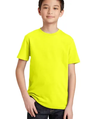 DT5000Y District® Youth The Concert Tee Neon Yellow