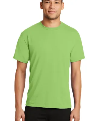 PC381 Performance Tee Blended Cotton Polyester by  in Lime