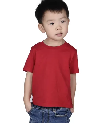 IC1040 Cotton Heritage 4.3oz Infant Crew Neck T-sh in Red (discontinued)