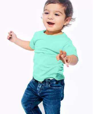 IC1040 Cotton Heritage 4.3oz Infant Crew Neck T-sh in Mint
