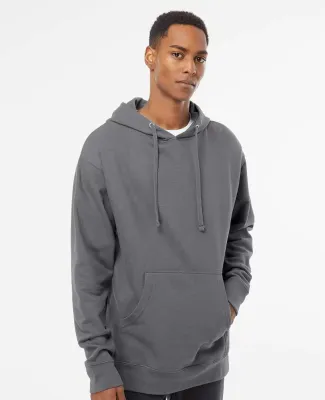 Independent Trading Co. SS4500 Midweight Hoodie in Charcoal