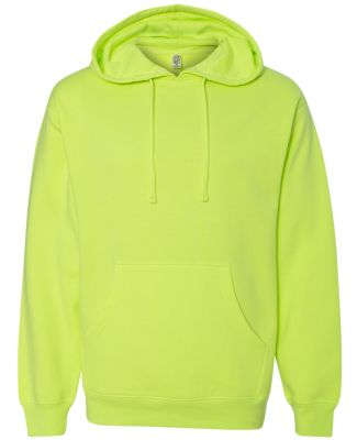 Independent Trading Co. SS4500 Midweight Hoodie in Safety yellow