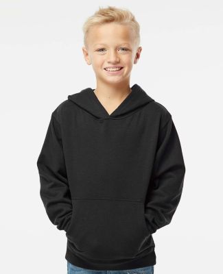 SS4001Y Independent Trading Co. Youth Midweight Ho in Black
