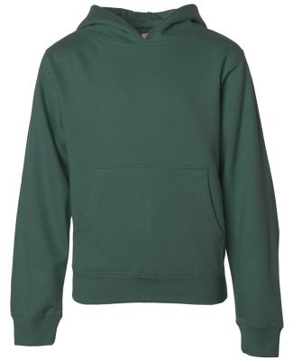 SS4001Y Independent Trading Co. Youth Midweight Ho in Alpine green