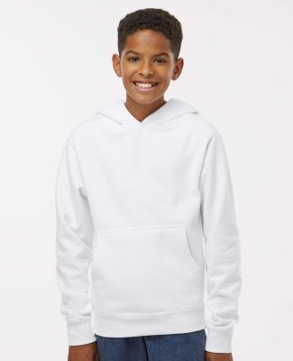 SS4001Y Independent Trading Co. Youth Midweight Ho in White