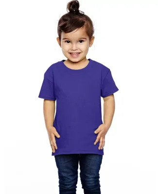 T3930  Fruit of the Loom Toddler's 5 oz., 100% Hea Purple