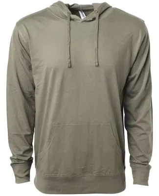 SS150J Independent Trading Co. Lightweight Hooded  Olive