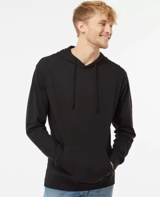 SS150J Independent Trading Co. Lightweight Hooded  Black