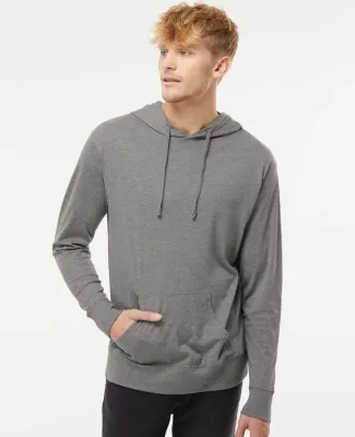 SS150J Independent Trading Co. Lightweight Hooded  Gunmetal Heather