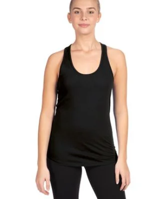 Next Level 1533 The Ideal Racerback Tank in Black