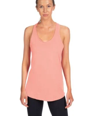 Next Level 1533 The Ideal Racerback Tank in Desert pink