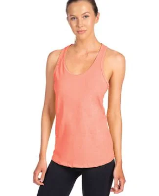 Next Level 1533 The Ideal Racerback Tank in Light orange