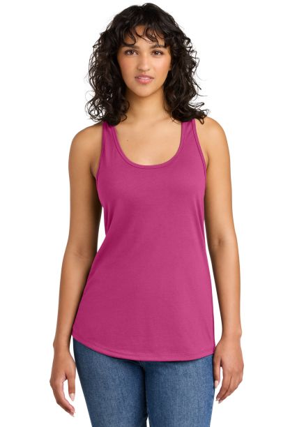 Next Level 1533 The Ideal Racerback Tank in Raspberry