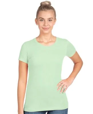 Next Level 1510 The Ideal Wholesale Plain T-Shirt  in Mint