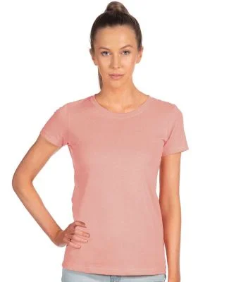 Next Level 1510 The Ideal Wholesale Plain T-Shirt  in Desert pink