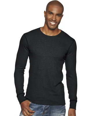  Next Level 8201 Unisex Long Sleeve Thermal HTHR CHARCOAL